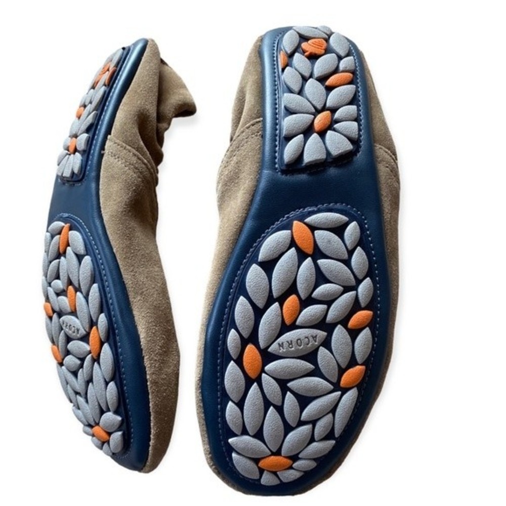 Acorn Suede Ballet Flats - Picture 2 of 4